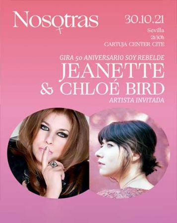 JEANETTE "SOY REBELDE" - GIRA 50 ANIVERSARIO