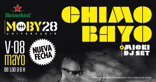 Chimo Bayo Live Set + Micki Dj Set