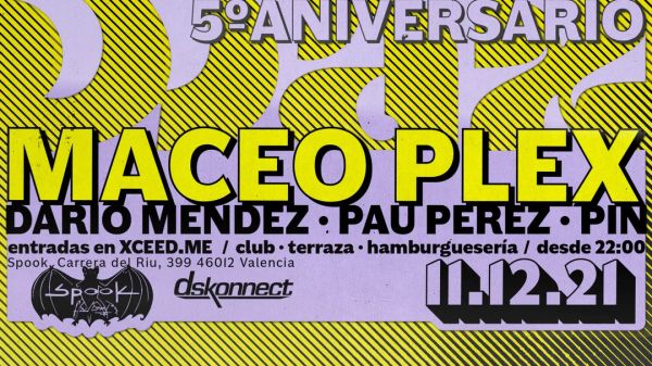 MACEO PLEX - 5º ANIVERSARIO / WAX /