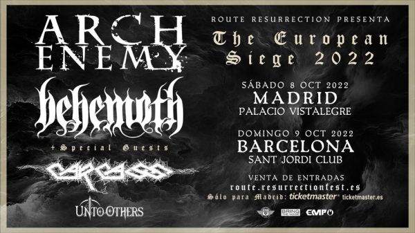 Arch Enemy y Behemoth