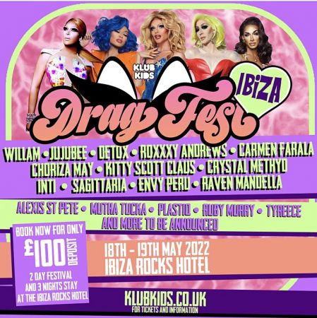 DRAG FEST IBIZA WEEKENDER