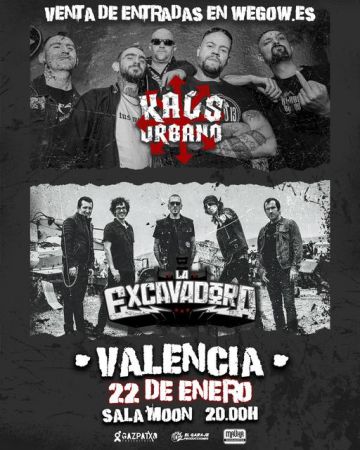 Concierto de Kaos Urbano + La Excavadora