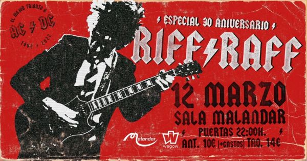 Riff Raff Reunión - AC/DC Show