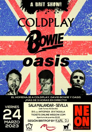 COLDPLAY - BOWIE - OASIS