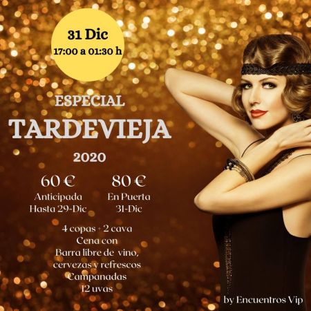 Fiesta Tardevieja 31 Diciembre