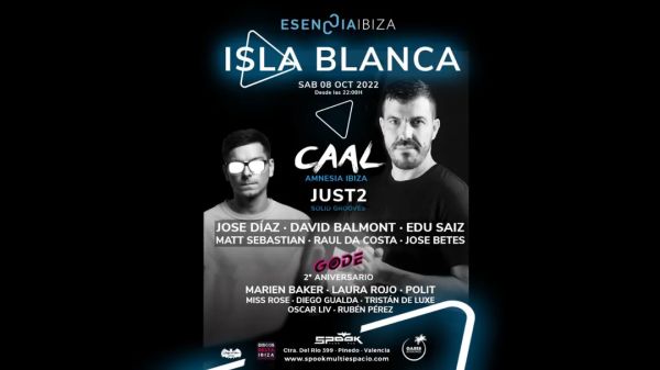 ESENCCIA IBIZA con CAAL y JUST2