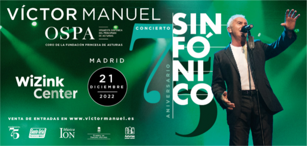Victor Manuel Sinfónico - Gira 75 aniversario