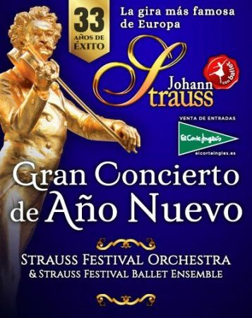 Strauss Festival Orchestra con Ballet - GRAN CONCIERTO DE AÑO NUEVO