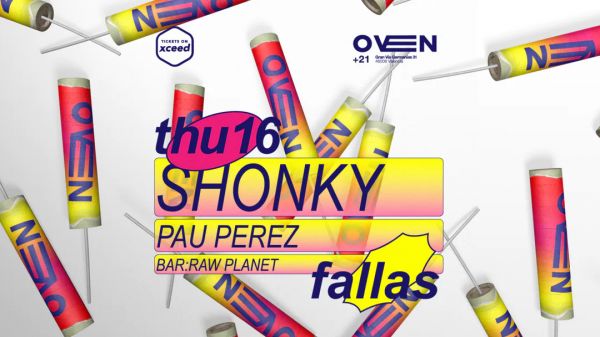 Shonky + Pau Pérez / Bar: Raw Planet