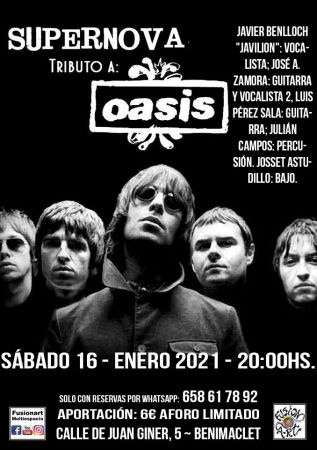 Supernova "Tributo a Oasis"