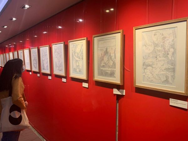 Exposición de originales en FNAC San Agustín