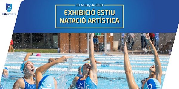 Exhibició d'Estiu de Natació Artística 2023