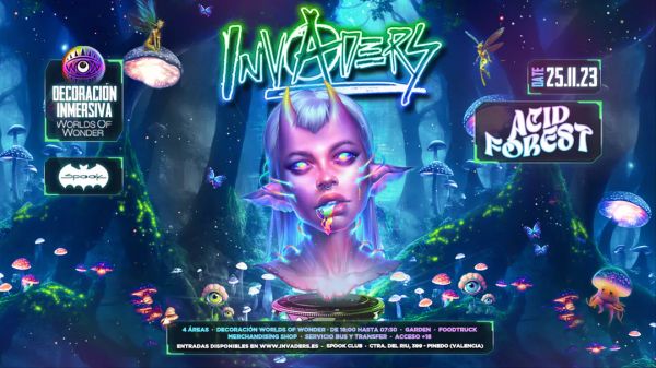 INVADERS "Acid Forest" + WAX