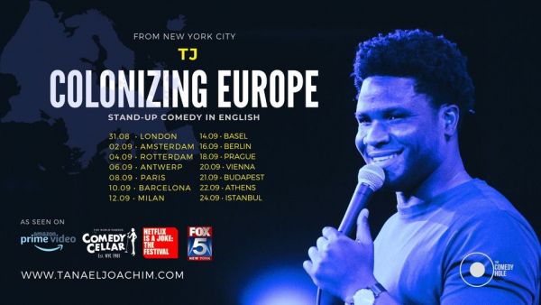 COLONIZING EUROPE • Stand Up Comedy in English • TJ