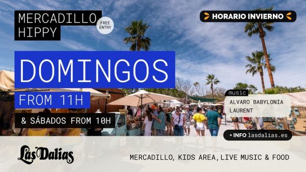 Hippy Market - Saturdays from 10 & Sundays from 11