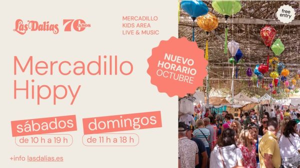 Hippy Market - Saturdays from 10 & Sundays from 11
