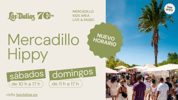 Hippy Market - Saturdays from 10 & Sundays from 11