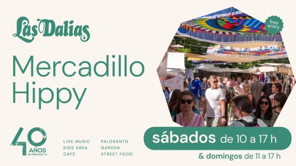 Mercadillo Hippy - Sábados from 10 & domingos from 11