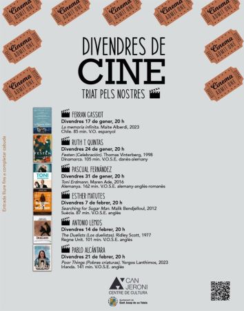 Divendres de cine a Can Jeroni