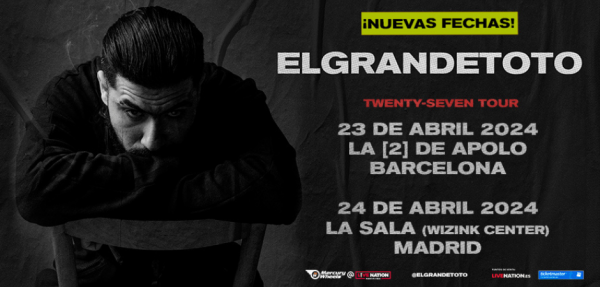 ElGrandeToto - Twenty-Seven Tour
